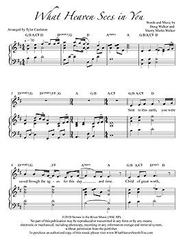 Individual Sheet Music - What Heaven Sees in You